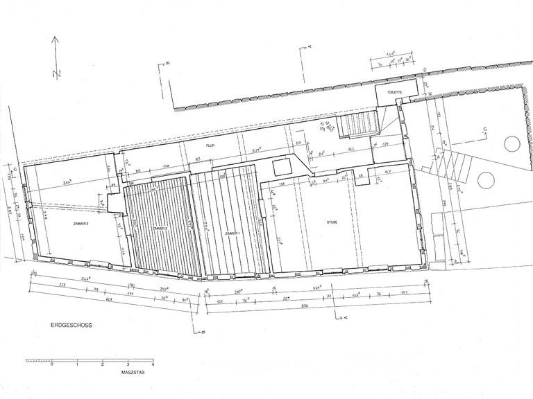 Projekt Oberes Backhaus von 1706 in Erlenbach, Bild 1 von 7