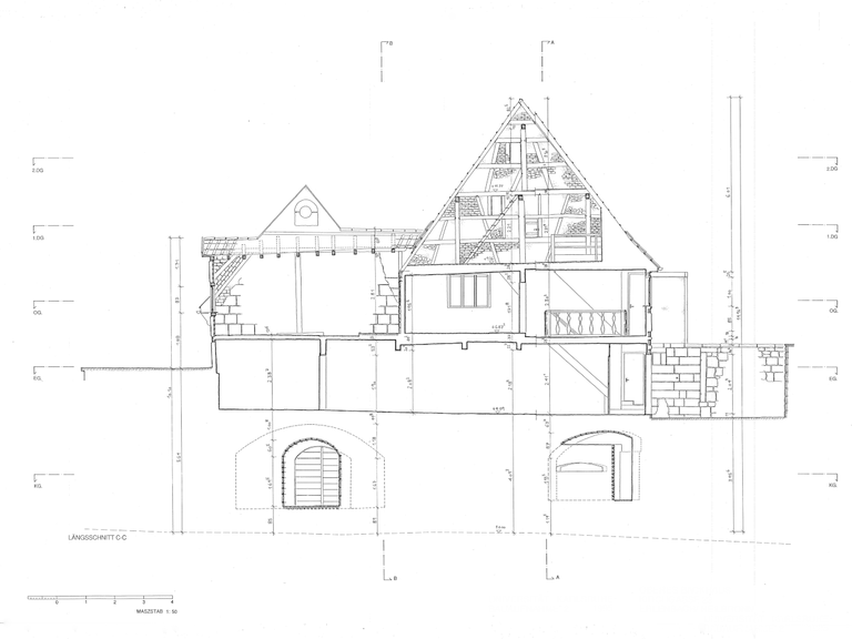 Projekt Oberes Backhaus von 1706 in Erlenbach, Bild 4 von 7