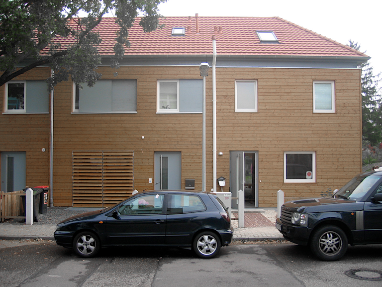 Lohfeldsiedlung Karlsruhe, 3 Reihenhäuser - Neubau, 2005, Karlsruhe, Bild 4 von 5