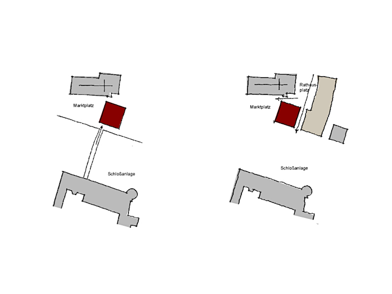 Wettbewerbsbeitrag Rathaus und neue Ortsmitte, Dörzbach, Bild 2 von 7